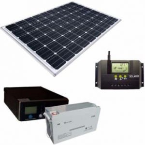 1 kva inverter 200ah battery and 200 watts solar panel